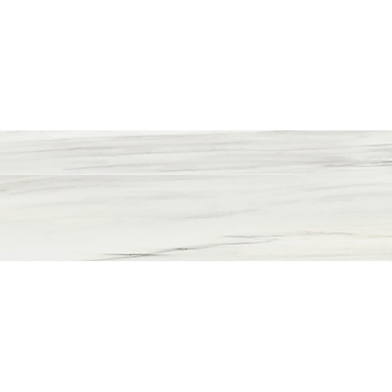 ELEGANTE PORCELAIN: Carrara Zebrino Rectangle Field Tile (polished | 4"x12"x3/8" | straight cut)