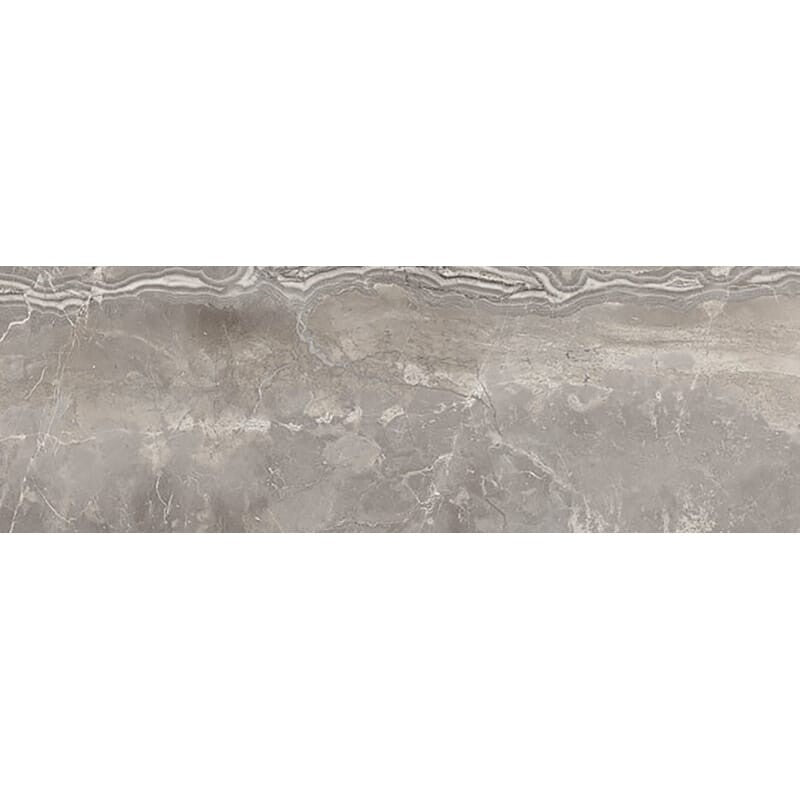 ELEGANTE PORCELAIN: Romano Greige Rectangle Field Tile (polished | 4"x12"x3/8" | straight cut)