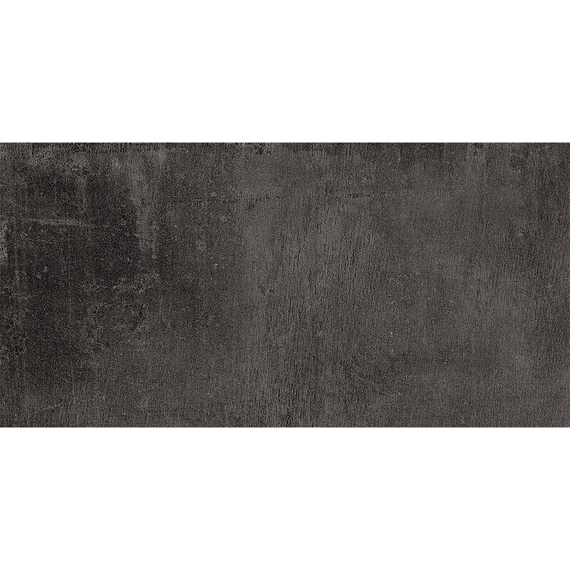 RESIDE PORCELAIN: Black Rectangle Field Tile (honed | 12"x24"x5/16" | rectified)