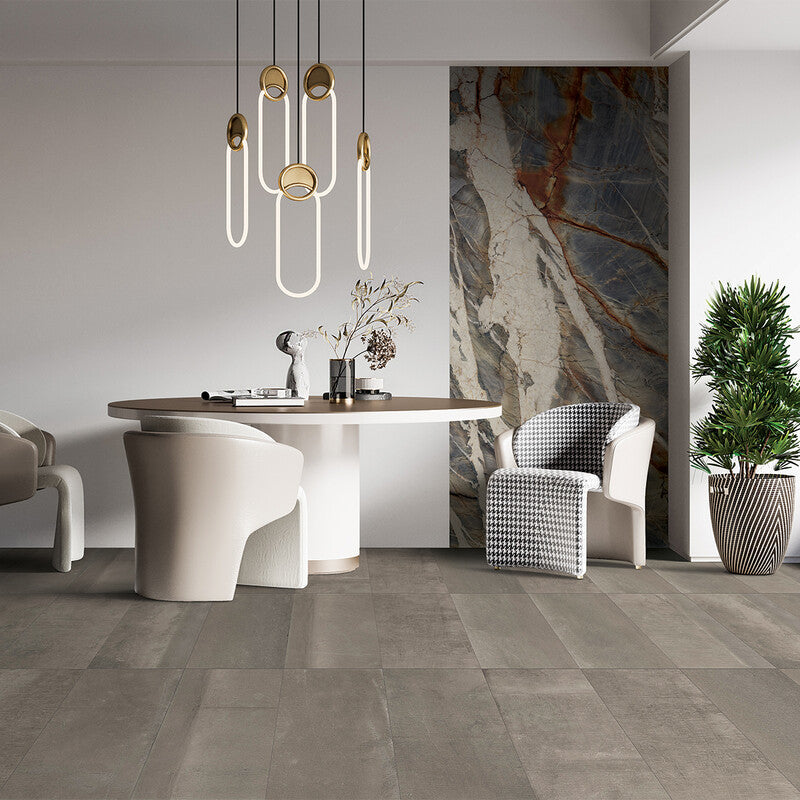 Reside Brown Rectangle Field Tile | Honed | 12