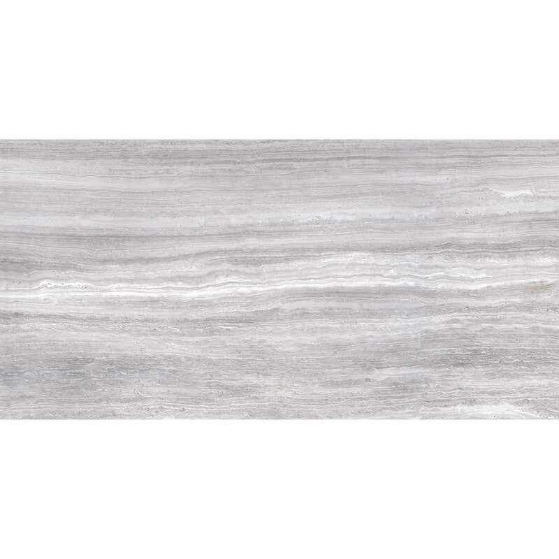 ZENIT PORCELAIN: Grey Rectangle Field Tile (polished | 24"x48"x5/16" | rectified)