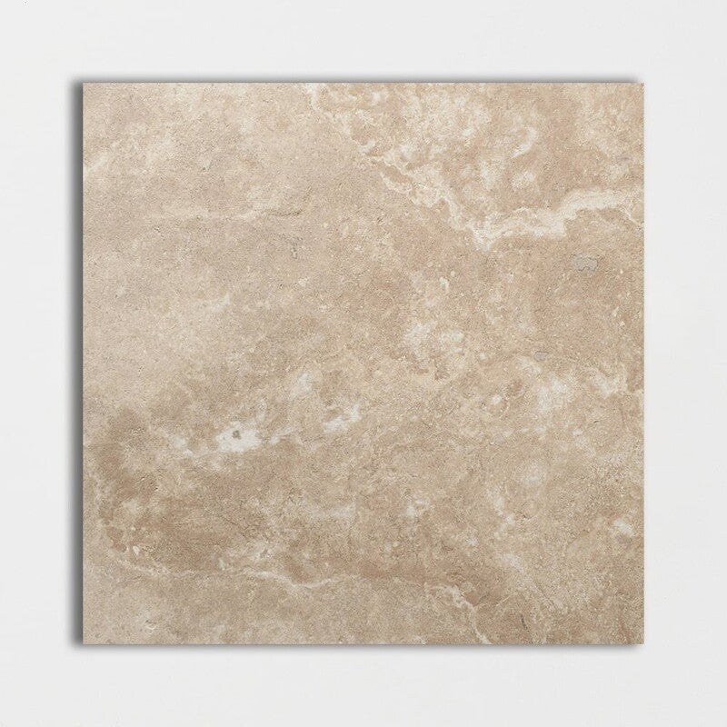 STONEWARE PORCELAIN: Cream Porcelain Paving Tile (r11 | 24"x24"x3/4" | straight cut)