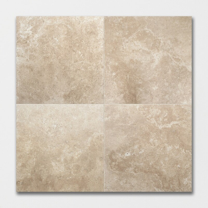 STONEWARE PORCELAIN: Cream Porcelain Paving Tile (r11 | 24"x24"x3/4" | straight cut)
