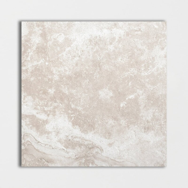 STONEWARE PORCELAIN: White Porcelain Paving Tile (r11 | 24"x24"x3/4" | straight cut)