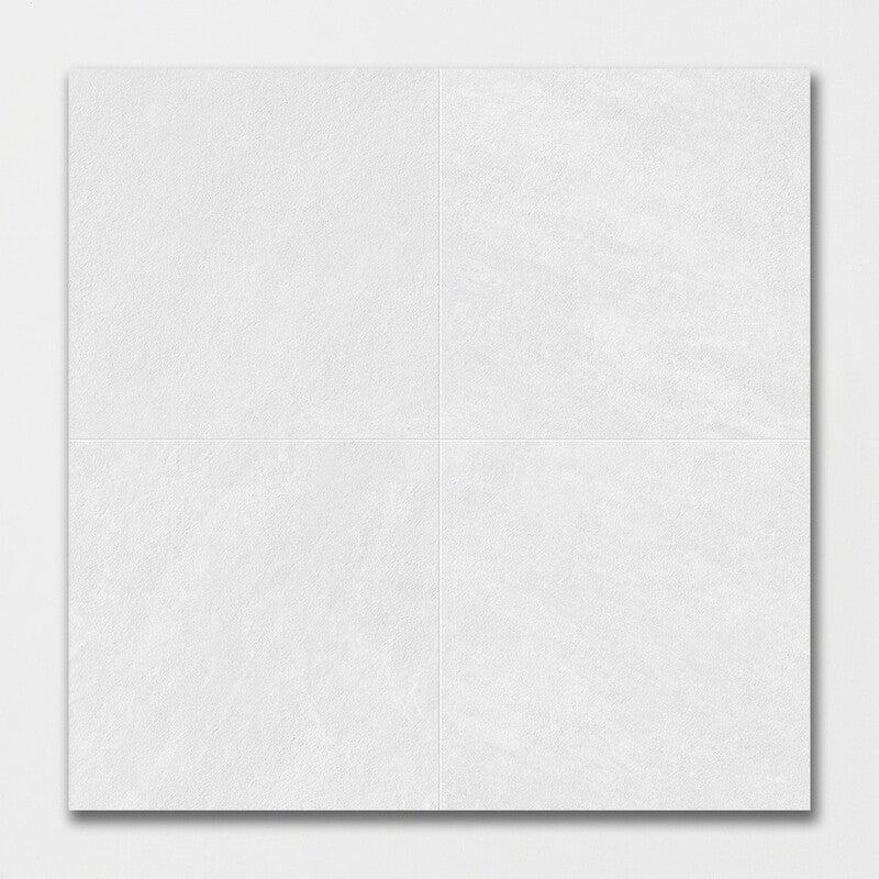 STONEWARE PORCELAIN: Arctic White Porcelain Paving Tile (r11 | 24"x24"x3/4" | straight cut)