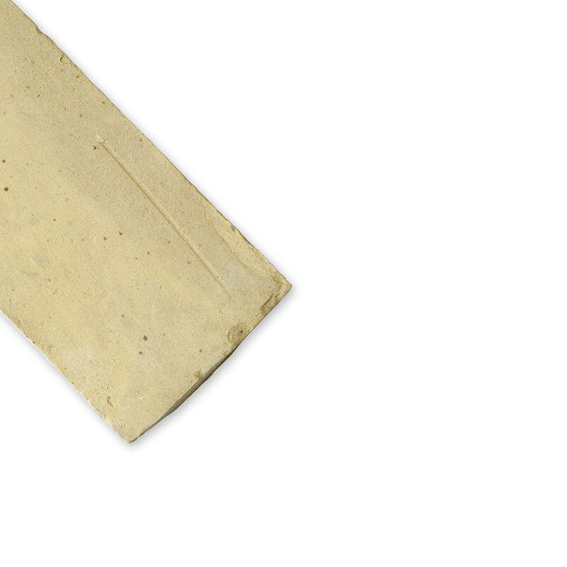 MOROCCAN: Beige Rectangle Zellige Field Tile (2"x6"x5/8" | matte)
