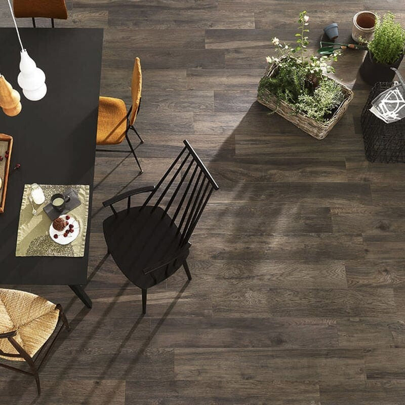 BOISE PORCELAIN: Tabac Wood Rectangle Field Tile (natural | 8"x48"x25/64" | straight cut)