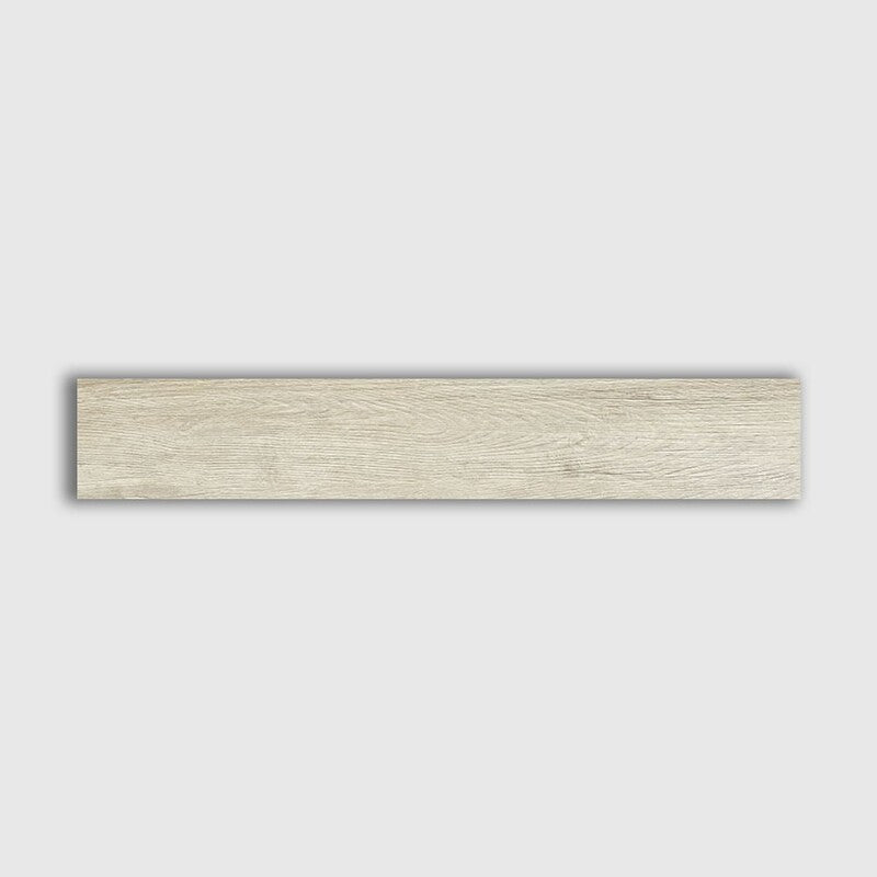BOISE PORCELAIN: Bamboue Wood Rectangle Field Tile (natural | 8"x48"x25/64" | straight cut)