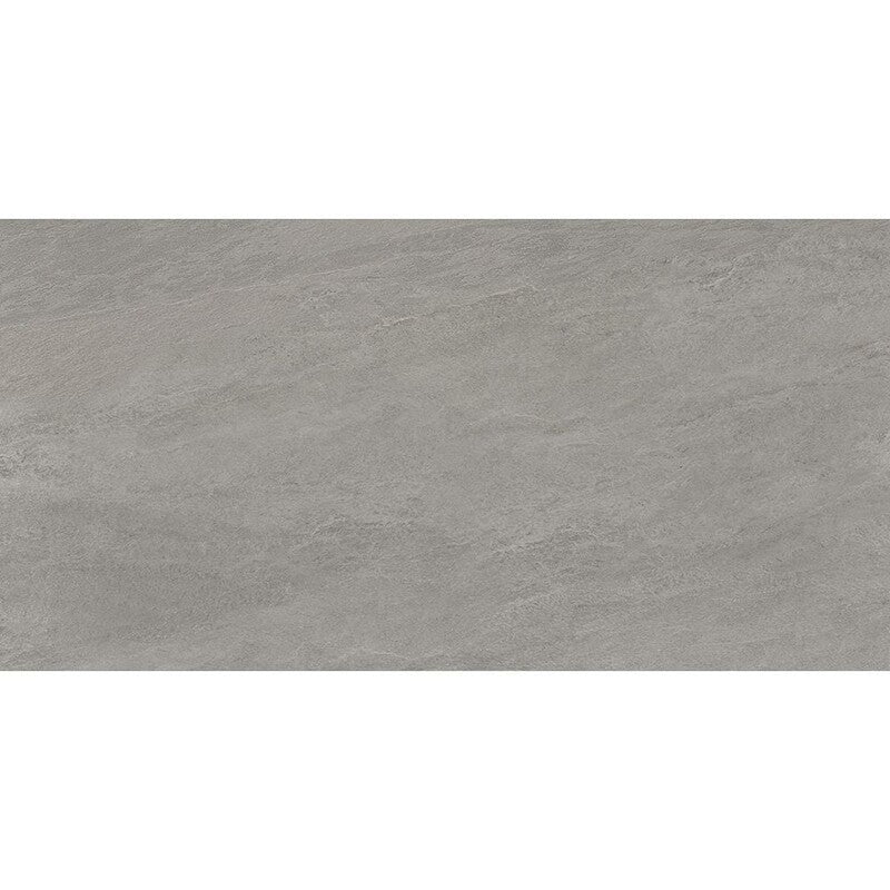 PIEDRA NORGE: Light Grey Slate Rectangle Field Tile (natural | 12"x24"x25/64" | straight cut)