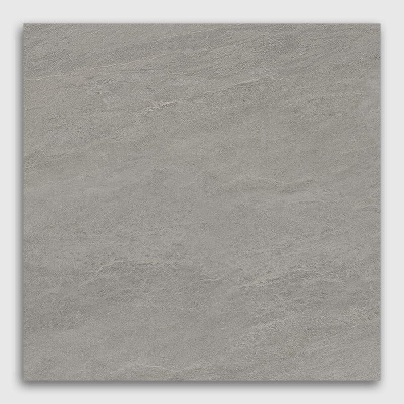 PIEDRA NORGE: Light Grey Square Field Tile (natural | 24"x24"x3/8" | straight cut)