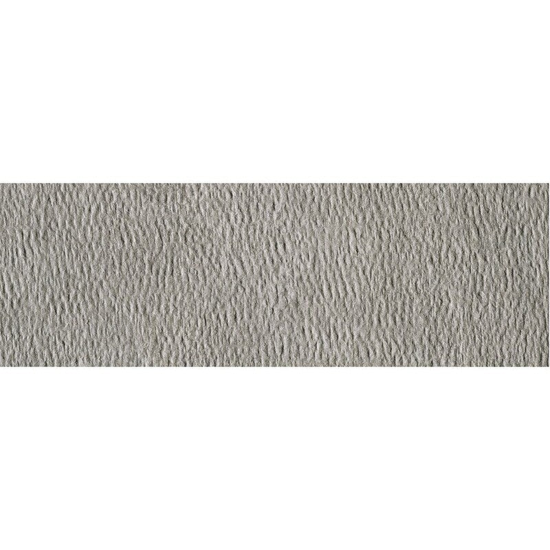PIEDRA NORGE: Light Grey Slate Rectangle Field Tile (struttura cesello | 4"x12"x25/64" | straight cut)