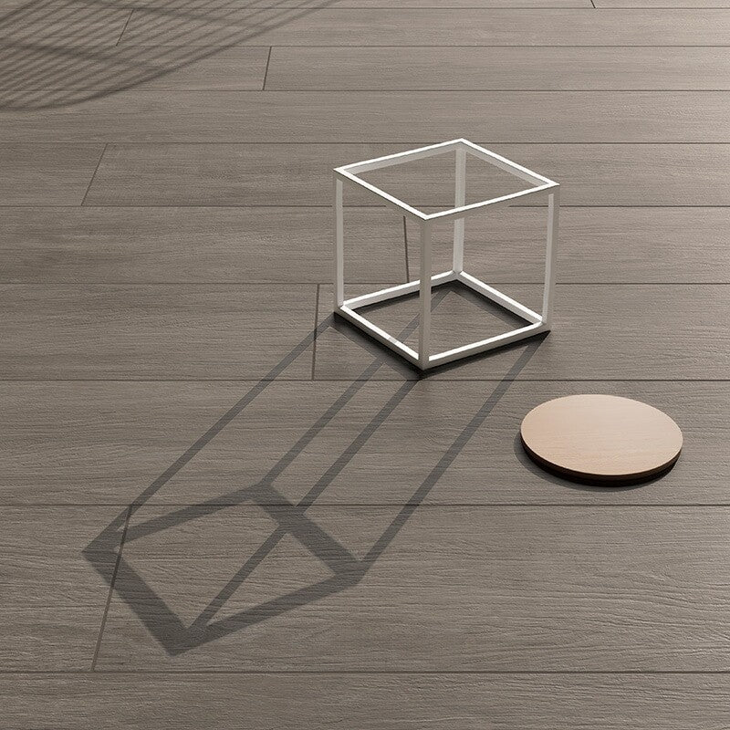 METRO WOOD PORCELAIN: Slate Grey Rectangle Field Tile (matte | 8"x48"x5/16" | straight cut)
