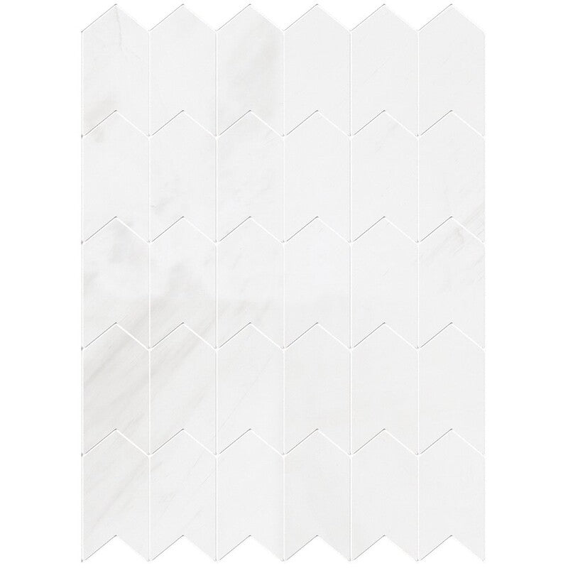 ELEMENTS : Freccia Arrow Mosaic (polished | 3"x4"x29/32" | straight cut)