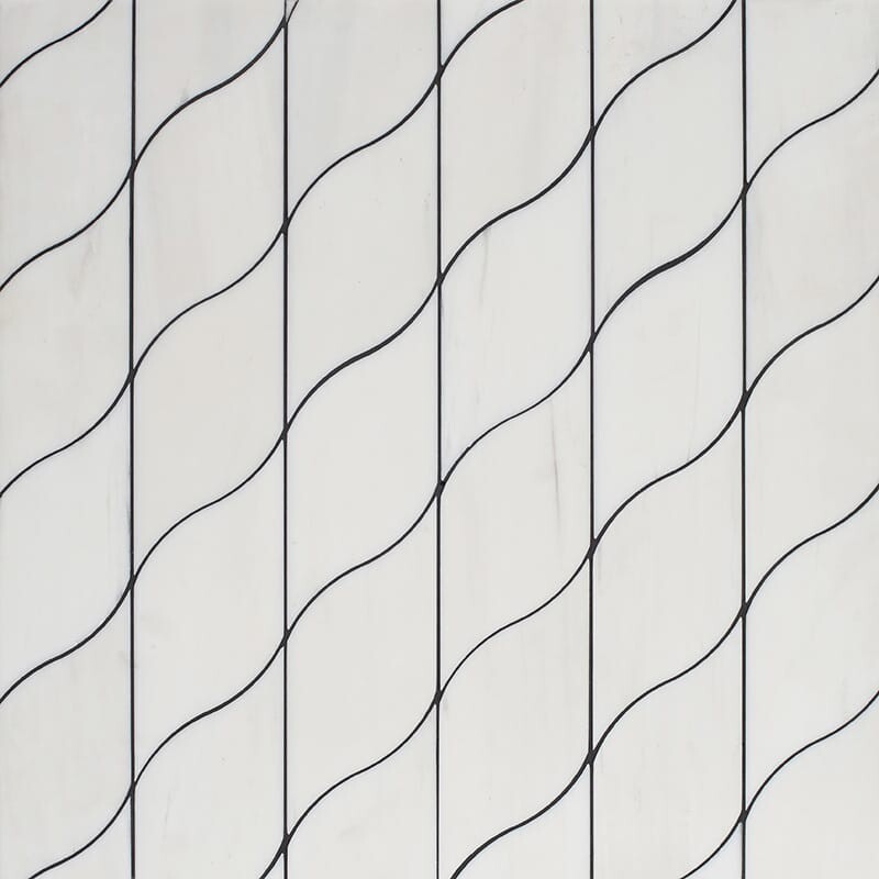 ELEMENTS : Gibraltar Mosaic (multi finish | 4"x5"x1/32" | straight cut)