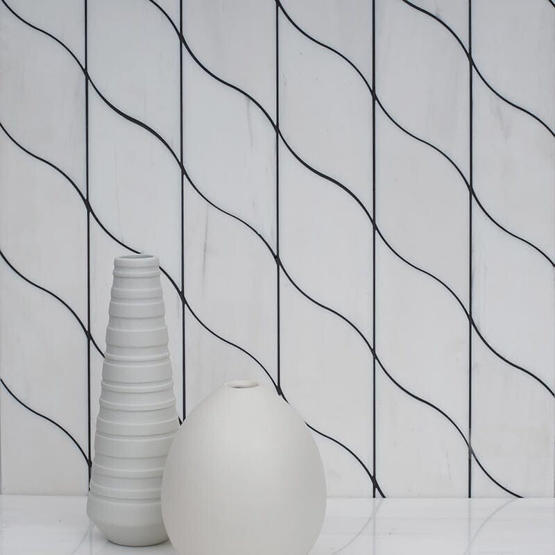 ELEMENTS : Gibraltar Mosaic (multi finish | 4"x5"x1/32" | straight cut)