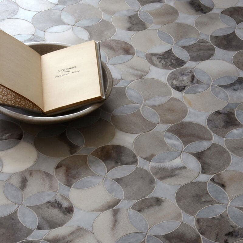TALYA: Palisandra Constantine Mosaic (multi finish | 13"x13"x5/8" | straight cut)