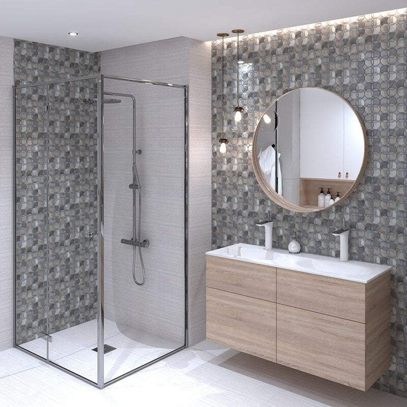 TALYA: Palisandra Constantine Mosaic (multi finish | 13"x13"x5/8" | straight cut)