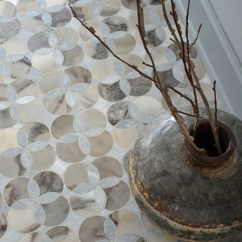 TALYA: Palisandra Constantine Mosaic (multi finish | 13"x13"x5/8" | straight cut)