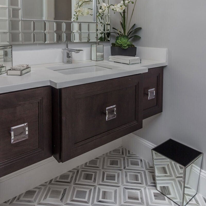 TALYA: Skyline Vein Cut Yildiz Mosaic (multi finish | 8"x11"x13/16" | straight cut)