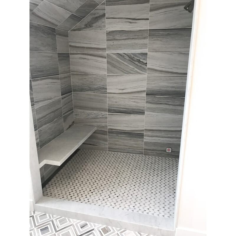 TALYA: Skyline Vein Cut Yildiz Mosaic (multi finish | 8"x11"x13/16" | straight cut)