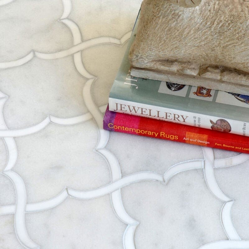 TALYA: Glacier Gaia Mosaic (multi finish | 11"x11"x3/8" | straight cut)