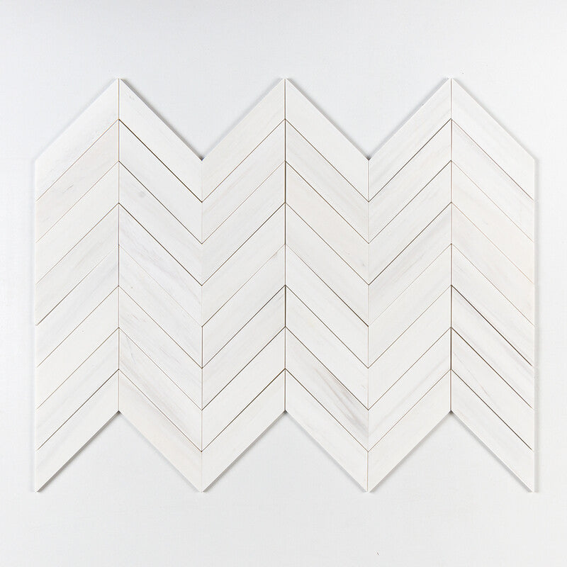 TALYA: Chevron Mosaic (honed | 13"x13"x7/16" | straight cut)