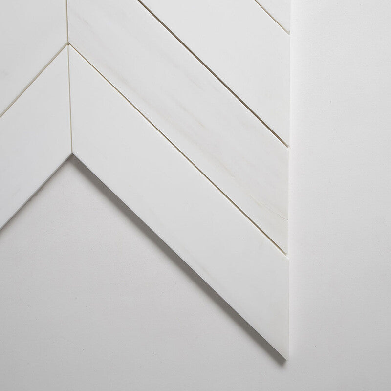 TALYA: Chevron Mosaic (honed | 13"x13"x7/16" | straight cut)