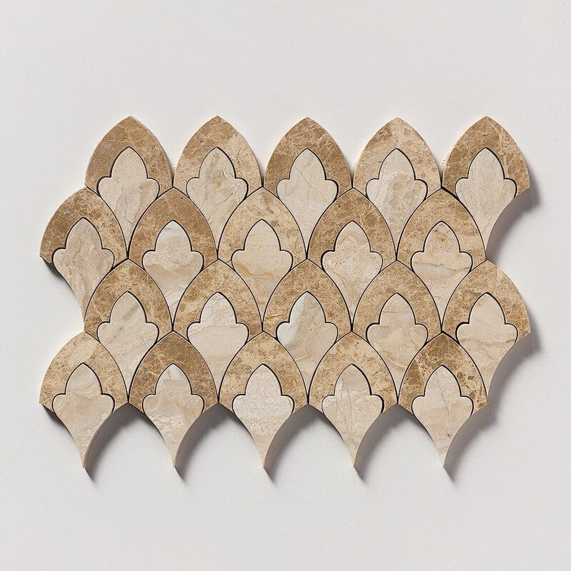 TALYA: Diana Royal, Paradise Sophia Mosaic (multi finish | 8"x13"x3/4" | straight cut)