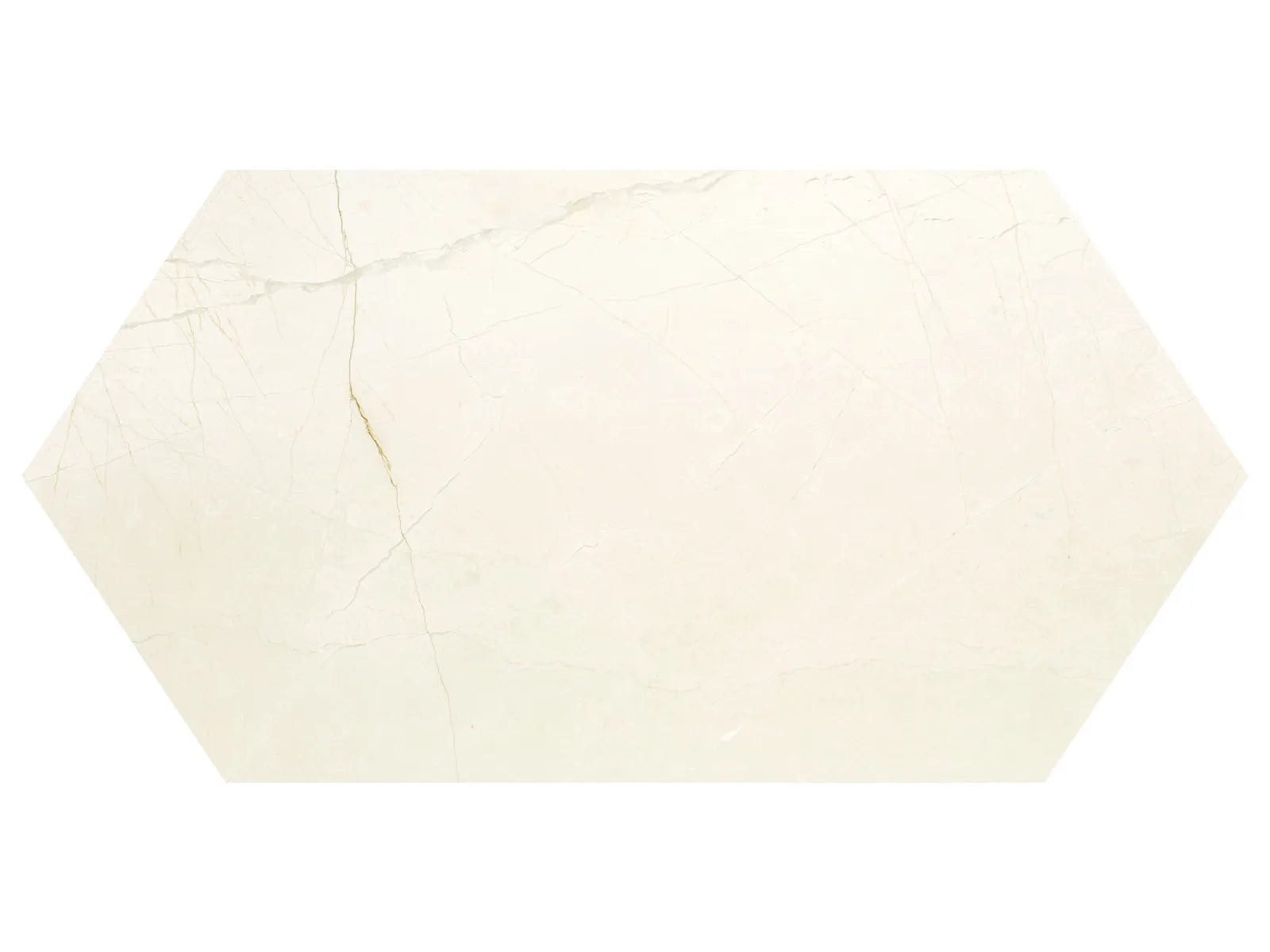 AVORIO CREMA: Marble Wall Tile Picket (19¹¹⁄₁₆"X11¹³⁄₁₆"X½" | Honed)