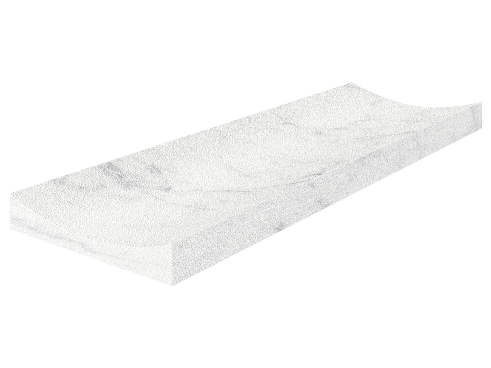 ETERNA BIANCO: Marble Wall Tile Fluto (12¹⁄₁₆"X3¹⁵⁄₁₆"X¹¹⁄₁₆" | Honed)