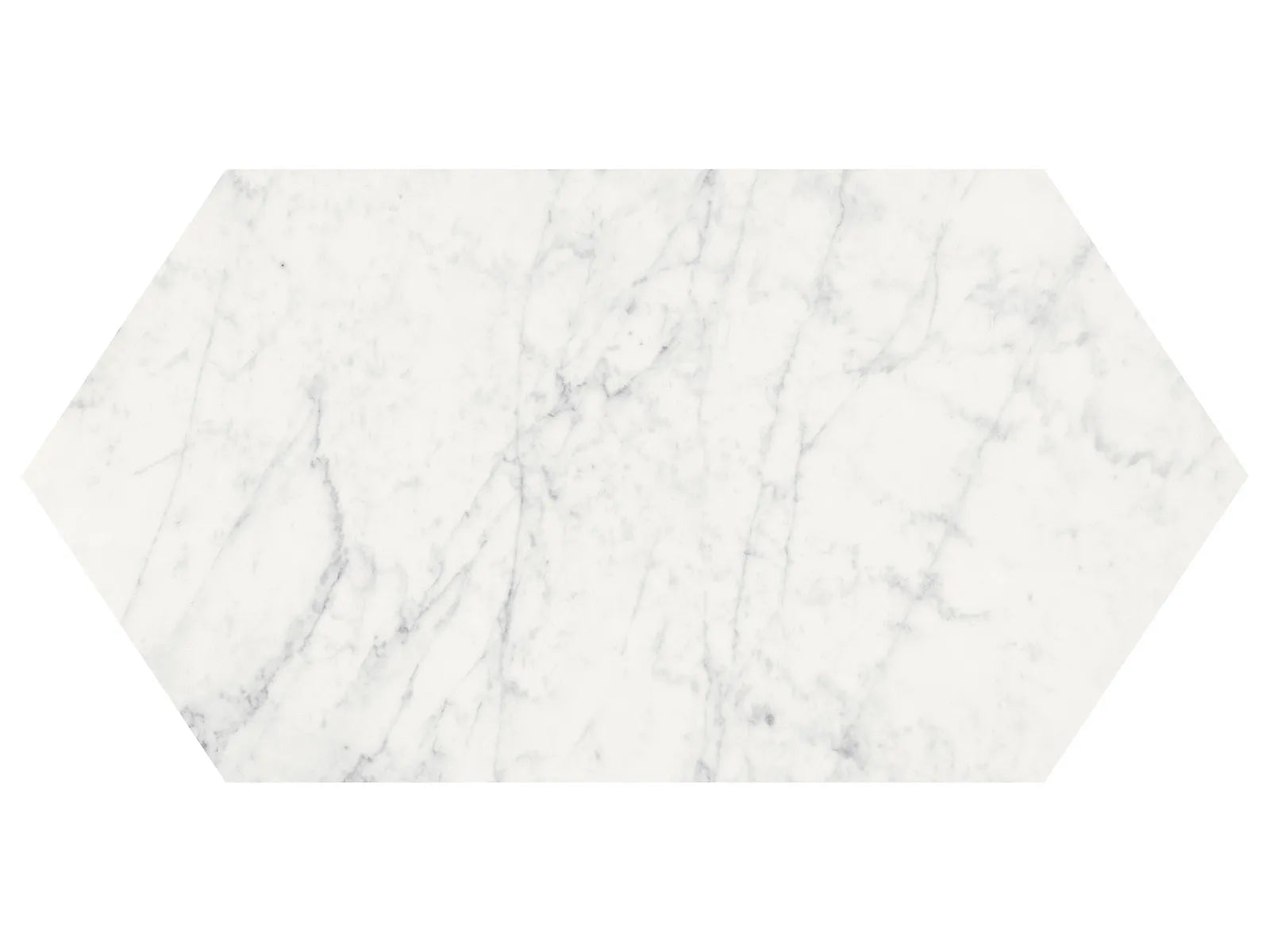 ETERNA BIANCO: Marble Wall Tile Picket (19¹¹⁄₁₆"X11¹³⁄₁₆"X½" | Honed)