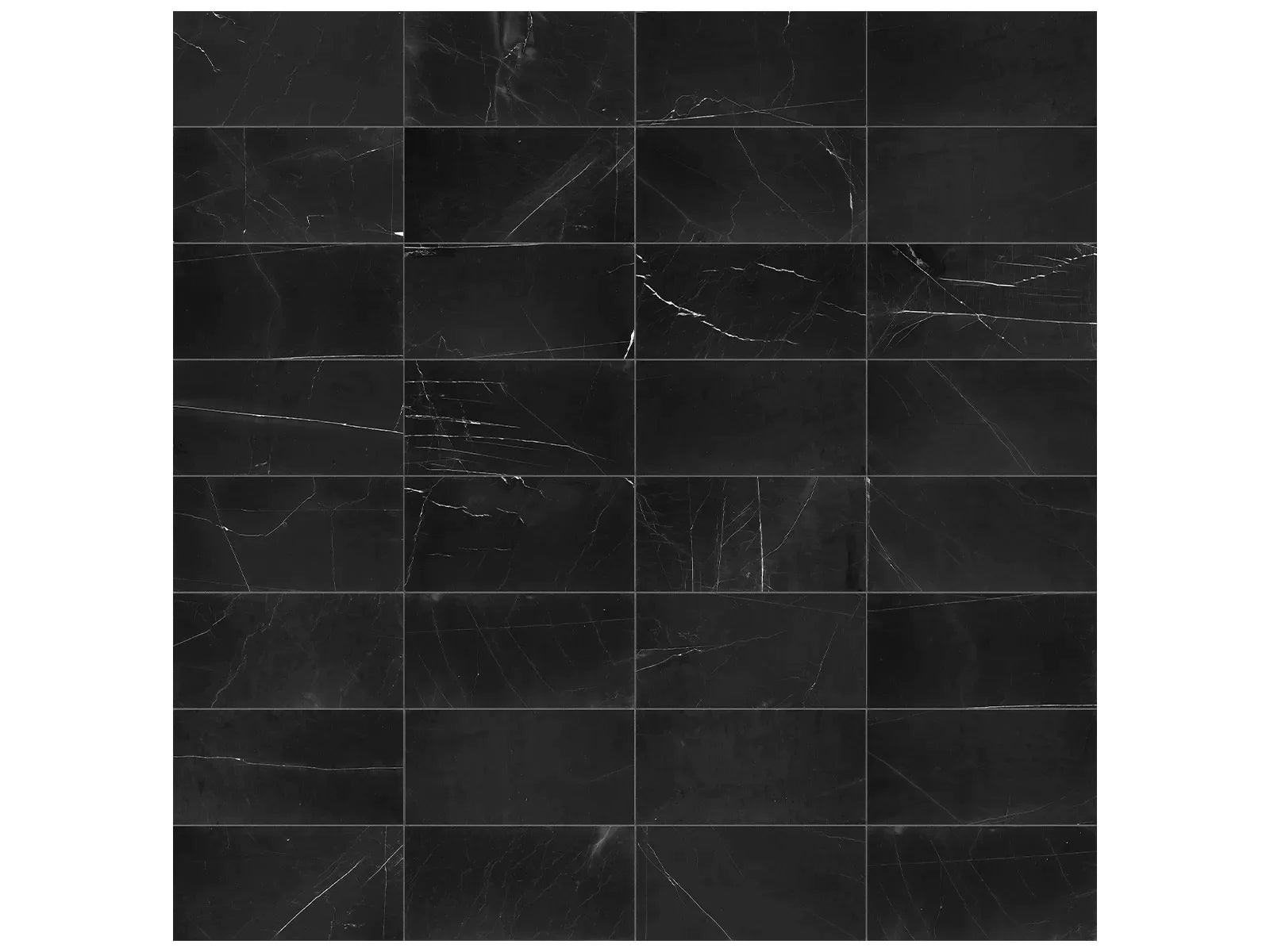 GALAXIA NERO: Marble Field Tile (24¹⁄₁₆"X12¹⁄₁₆"X½" | Polished)