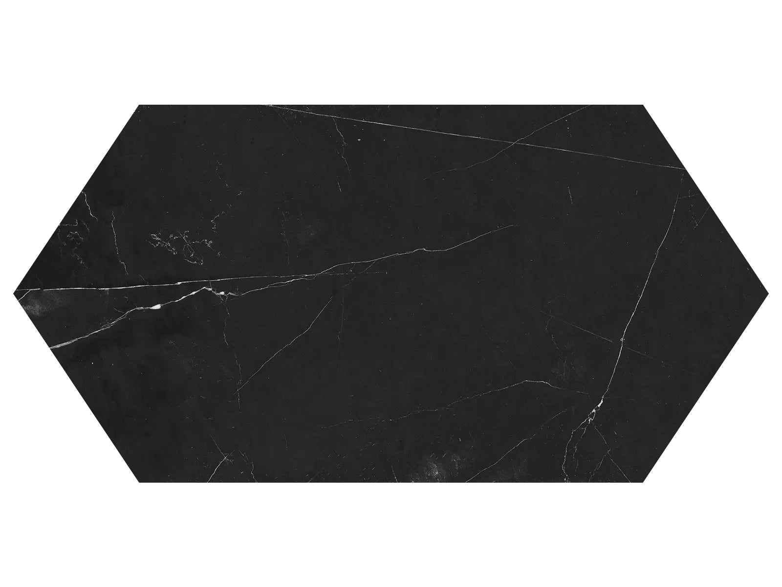 GALAXIA NERO: Marble Wall Tile Picket (19¹¹⁄₁₆"X11¹³⁄₁₆"X½" | Polished)