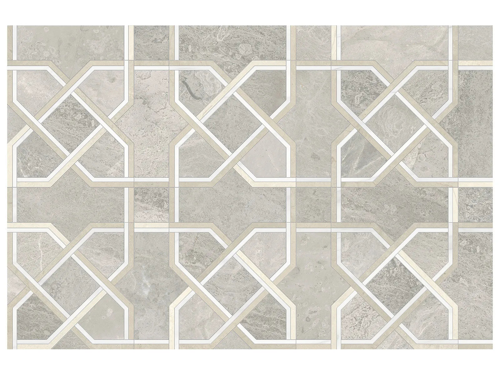 UTOPIO: Madina Clay Mosaic (10¹⁄₁₆"X10¹⁄₁₆"X⅜" | Honed)