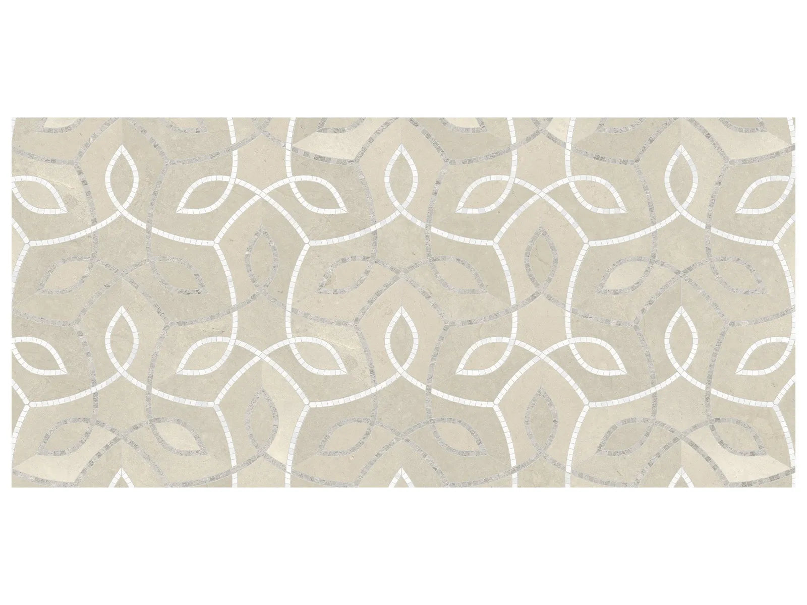 UTOPIO: Vine Clay Mosaic (13⁹⁄₁₆"X7⅞"X⅜" | Honed)