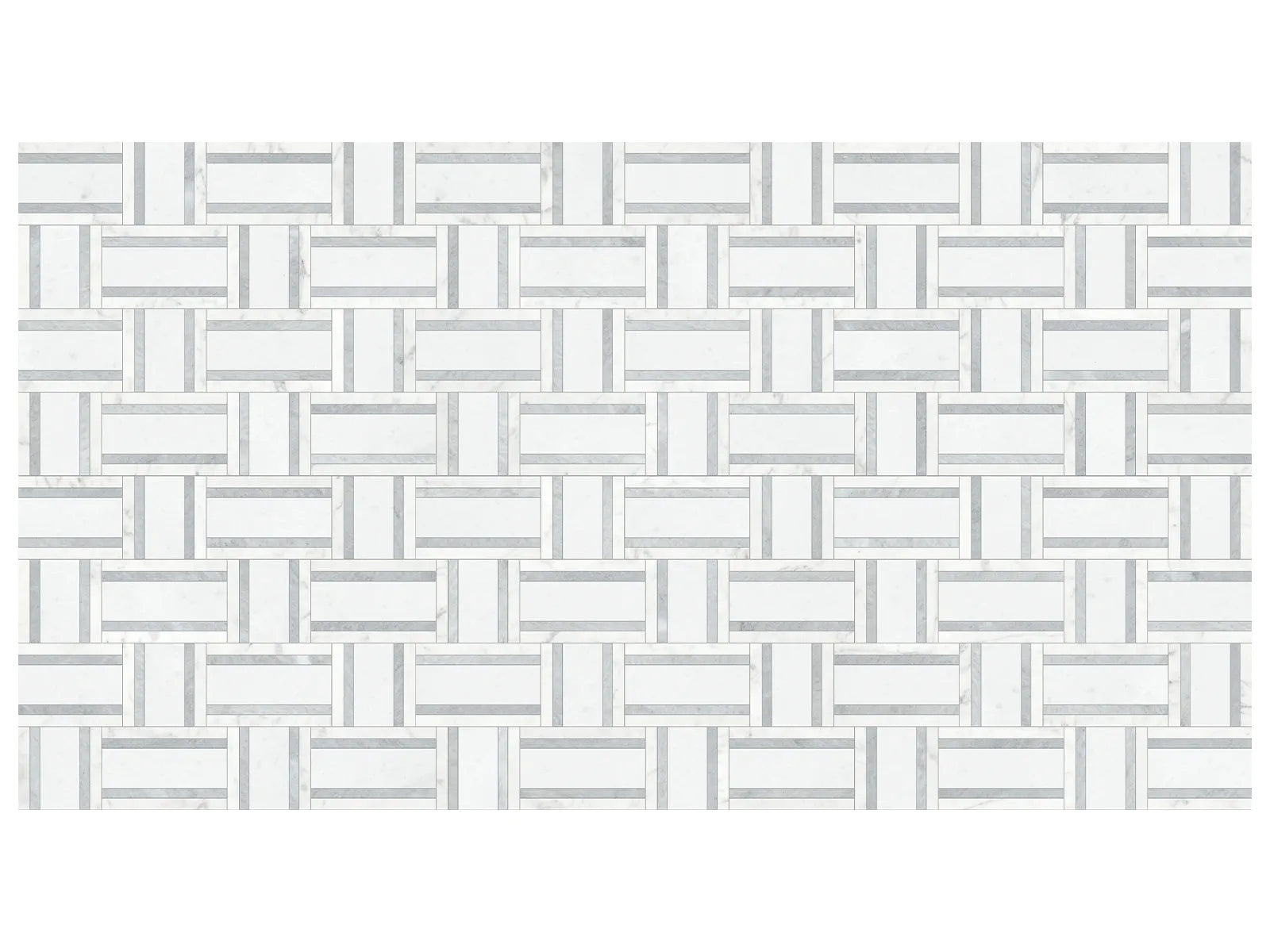 UTOPIO: Cesto Dove Mosaic (14¾"X11¹³⁄₁₆"X⅜" | Honed)
