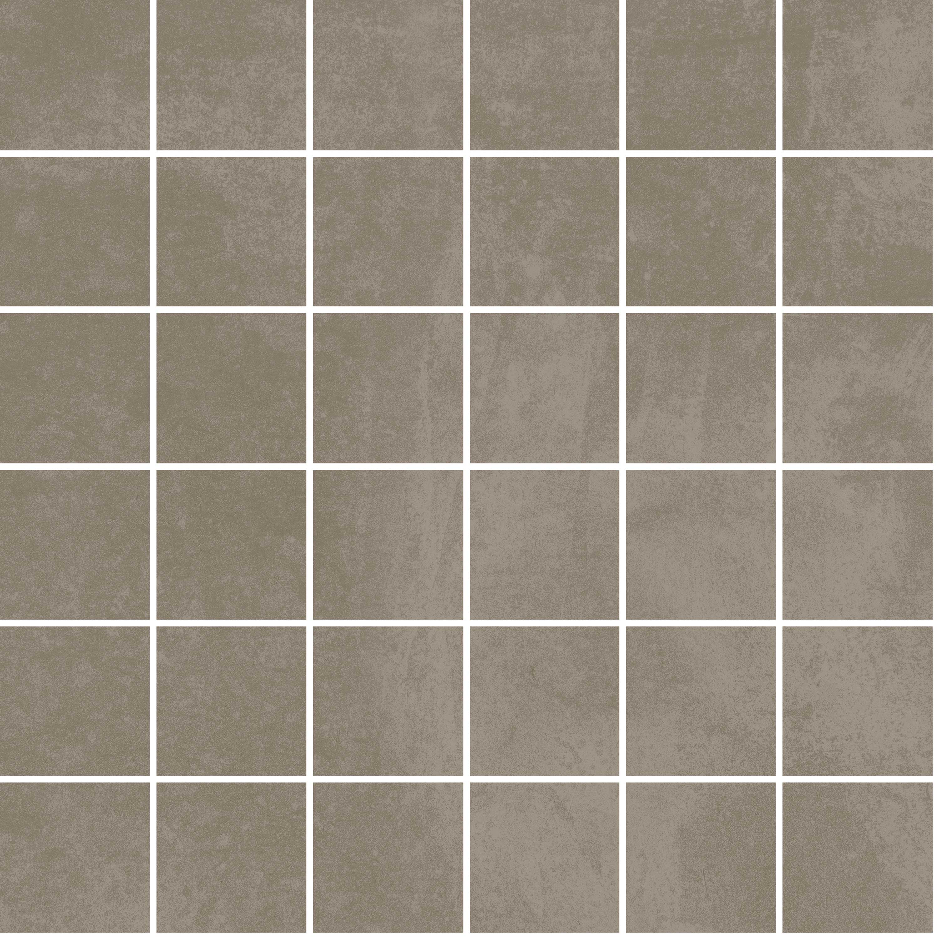 ATTITUDE: Warm Sand Square Straight Stack Field Mosaic (12"x12"x9mm | matte | rectified)