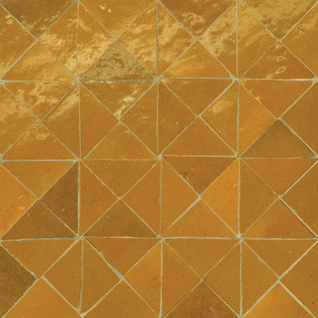 casa caramel zelige mosaic triangle 12x12 surface group international