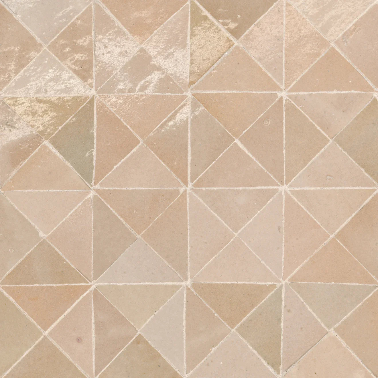 casa chiffon zelige mosaic triangle 12x12 surface group international