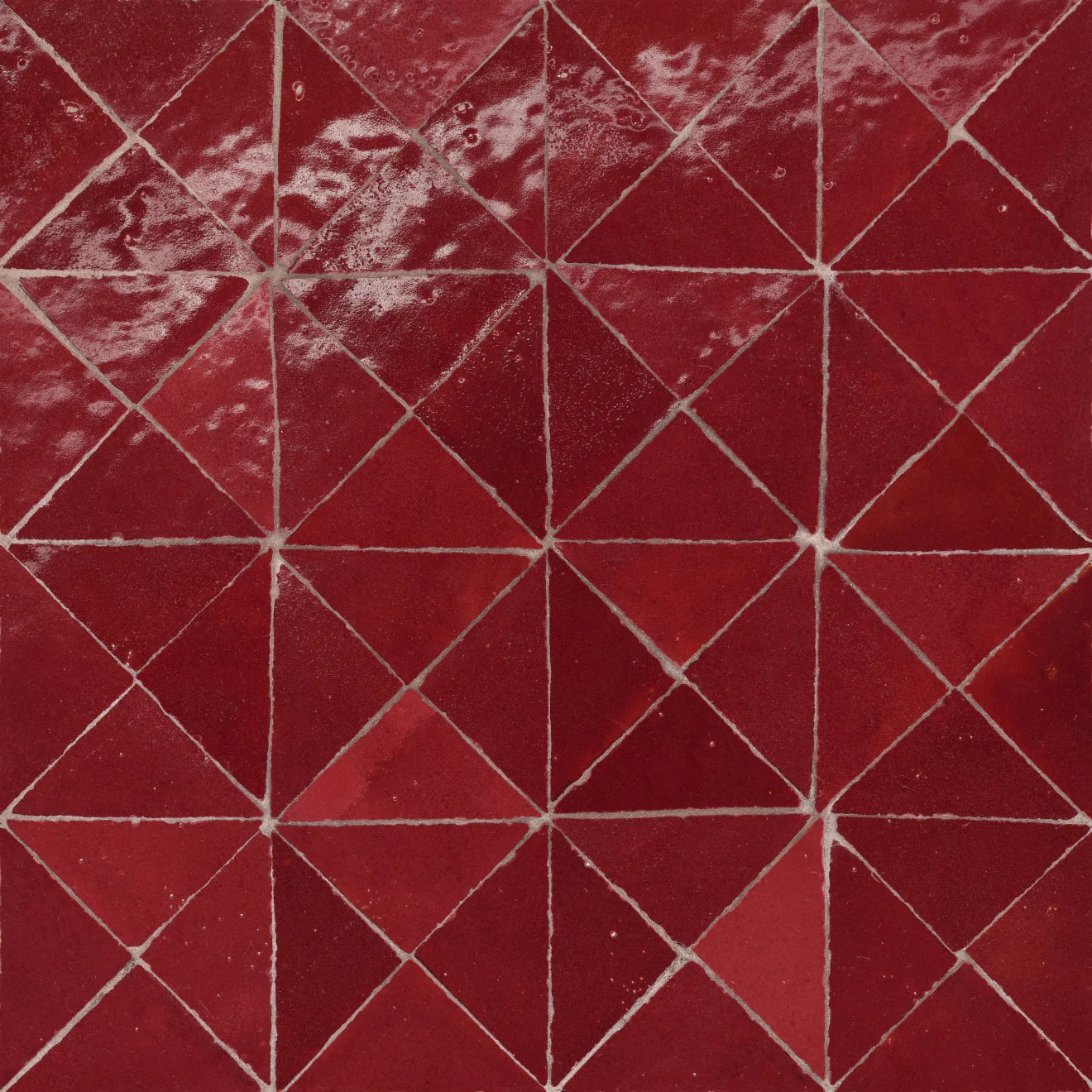 casa rouge zelige mosaic triangle 12x12 surface group international