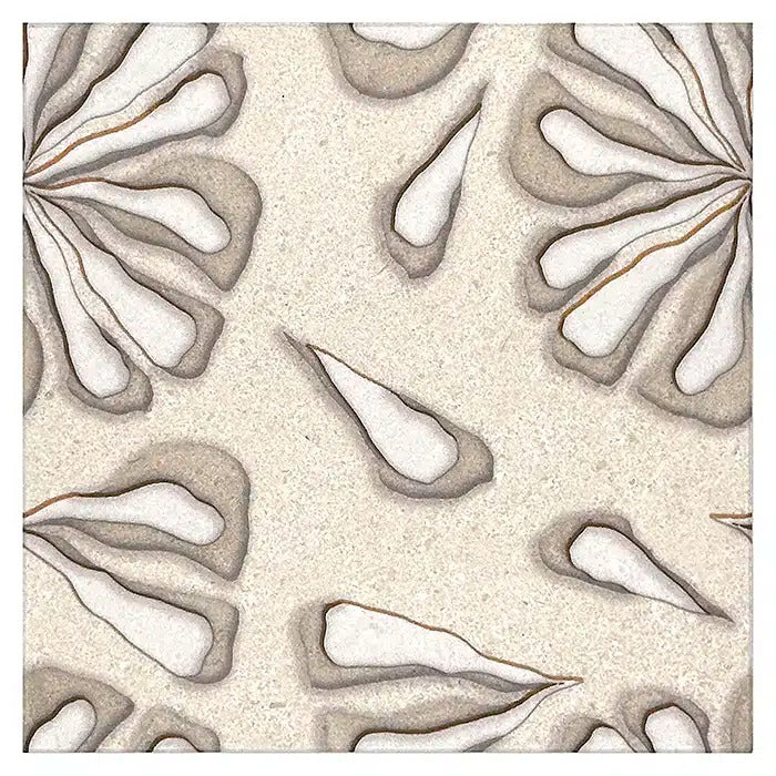 calypso ivory limestone natural marble deco tile 12x12 surface group stone impressions