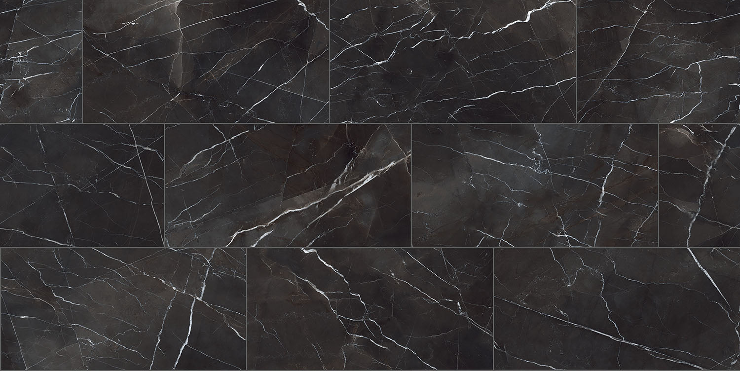 landmark 9mm charme evo calacatta black field tile 12x24x9mm matte rectified porcelain tile distributed by surface group international