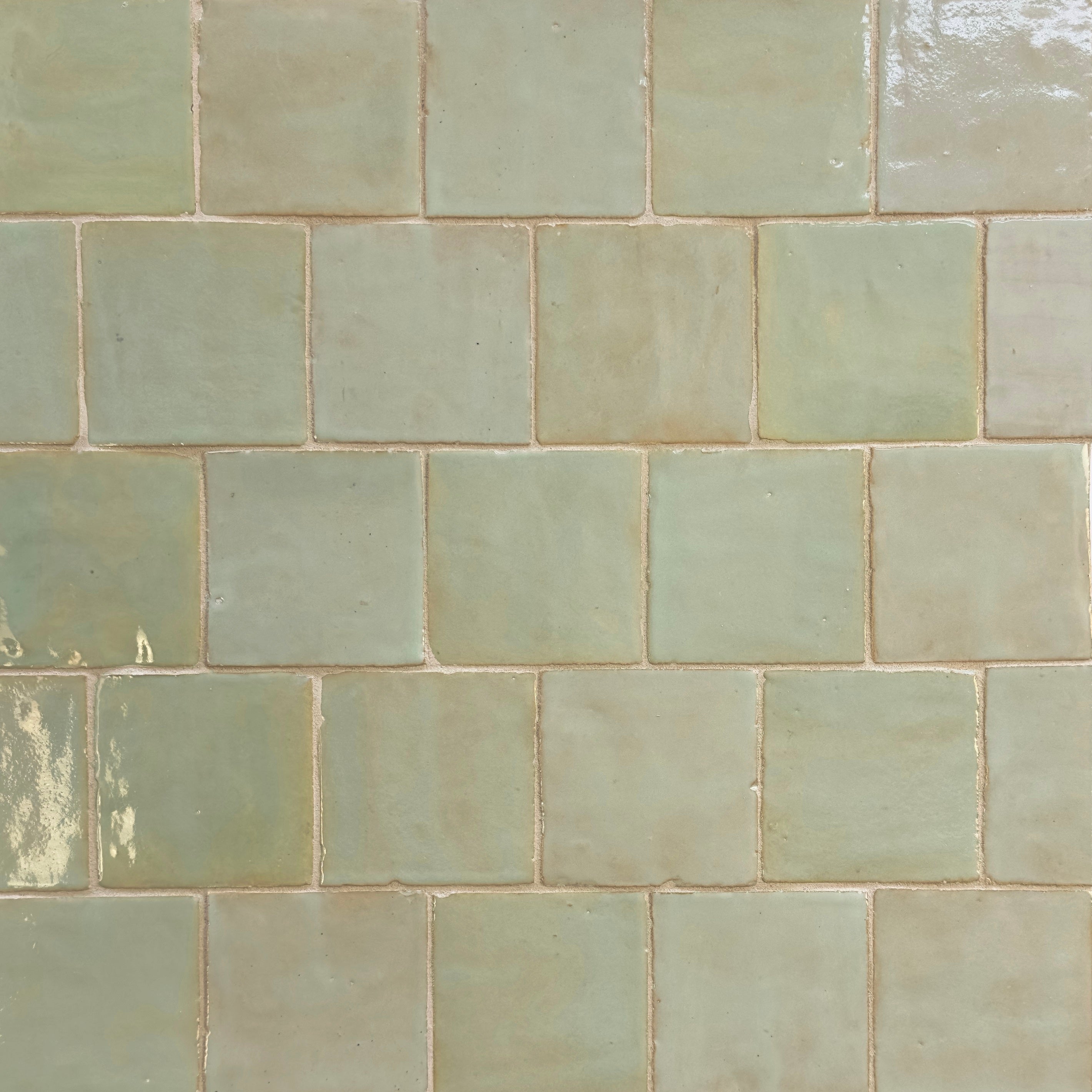 ZEL: Nouveau Horizon Glazed Zellige Field Tile (4"x4"x1/2" | gloss)