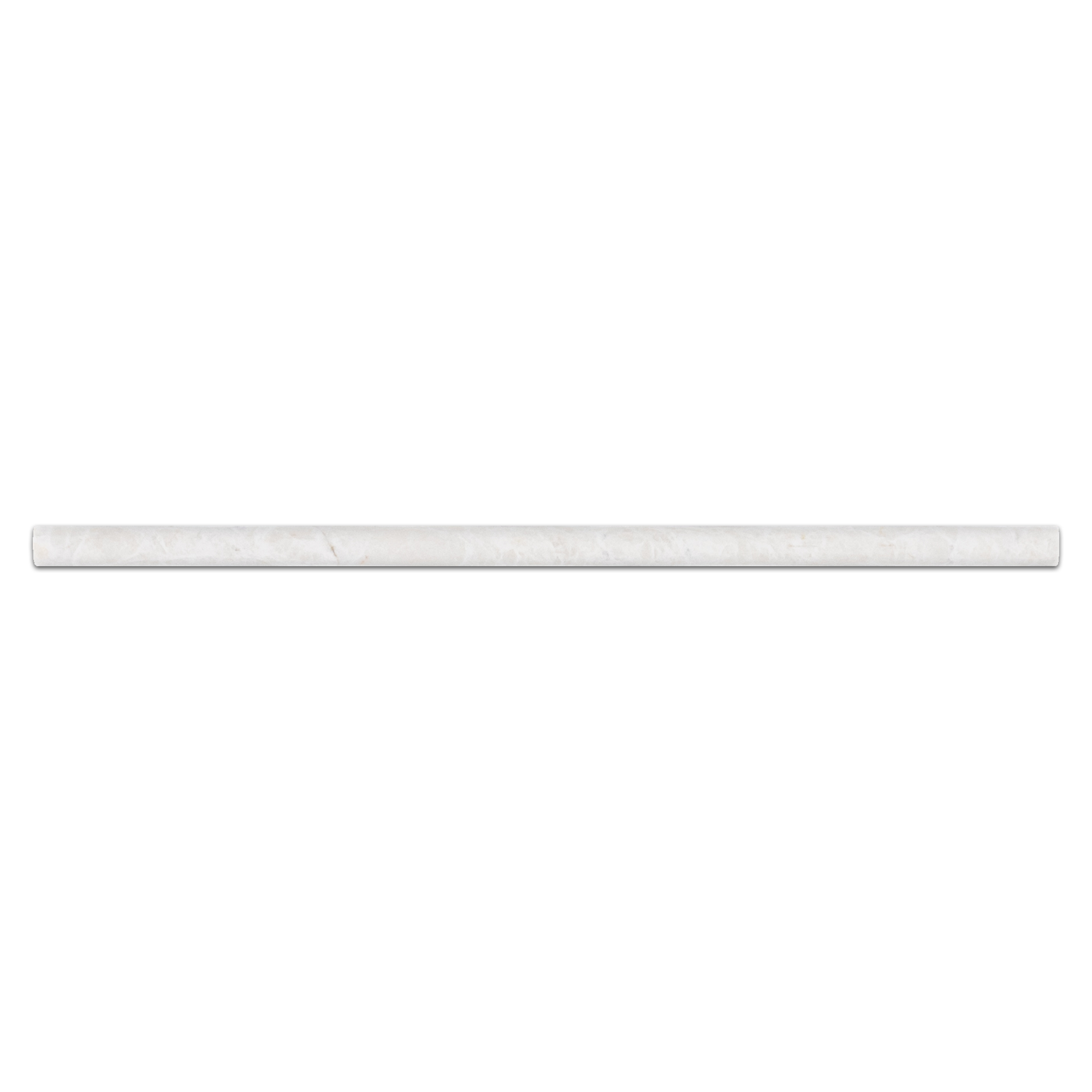ALBA NOVA: Petite Pencil Liner Marble Tile Accessory (3/4"x12"x1/2" | honed)