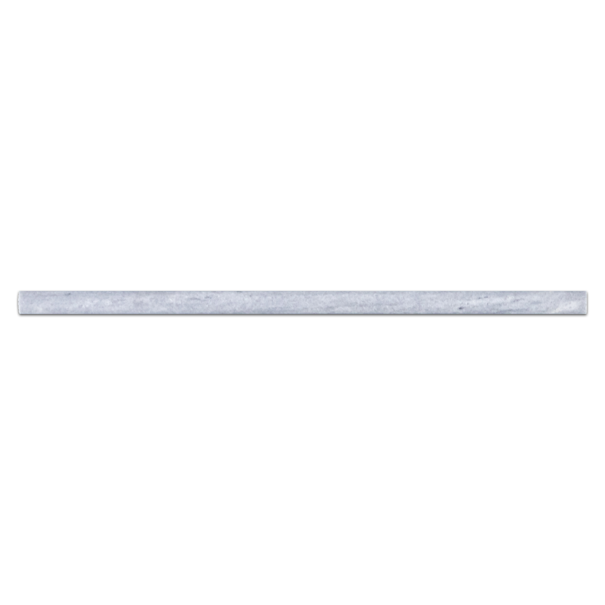 BLUE MIST: Petite Pencil Liner Marble Tile Accessory (3/4"x12"x1/2" | honed)