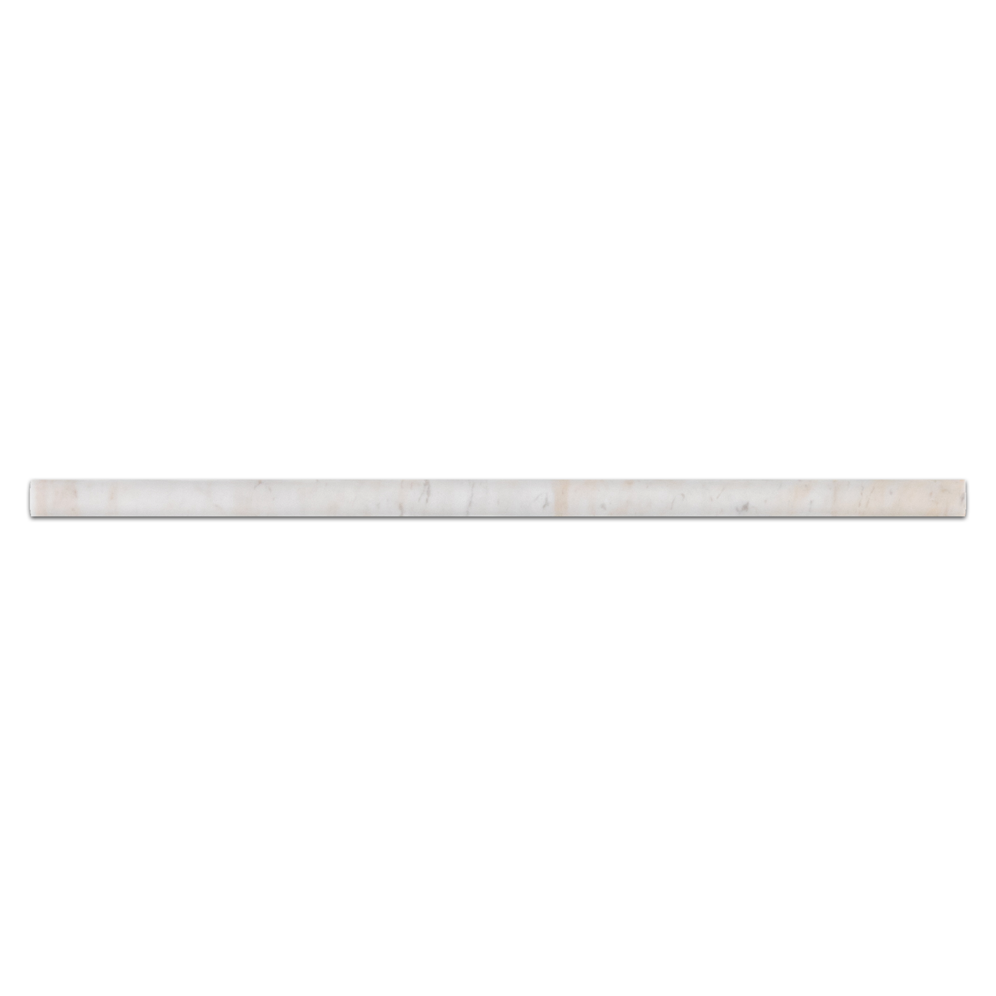 VENA D ORO: Petite Pencil Liner Marble Tile Accessory (3/4"x12"x1/2" | honed)