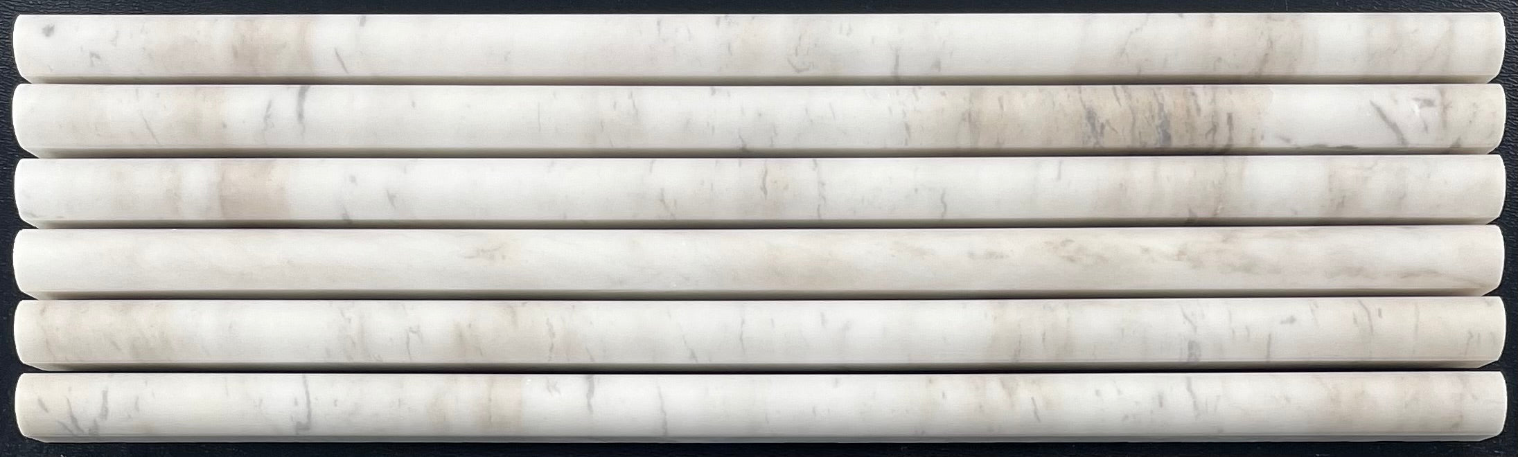 VENA D ORO: Petite Pencil Liner Marble Tile Accessory (3/4"x12"x1/2" | honed)