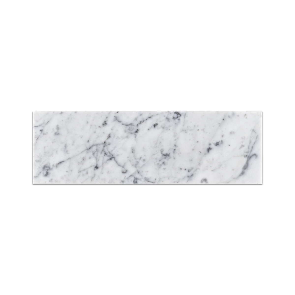 Field Rectangular Tile Bianco Carrara Marble Rectangle Field Tile | 4