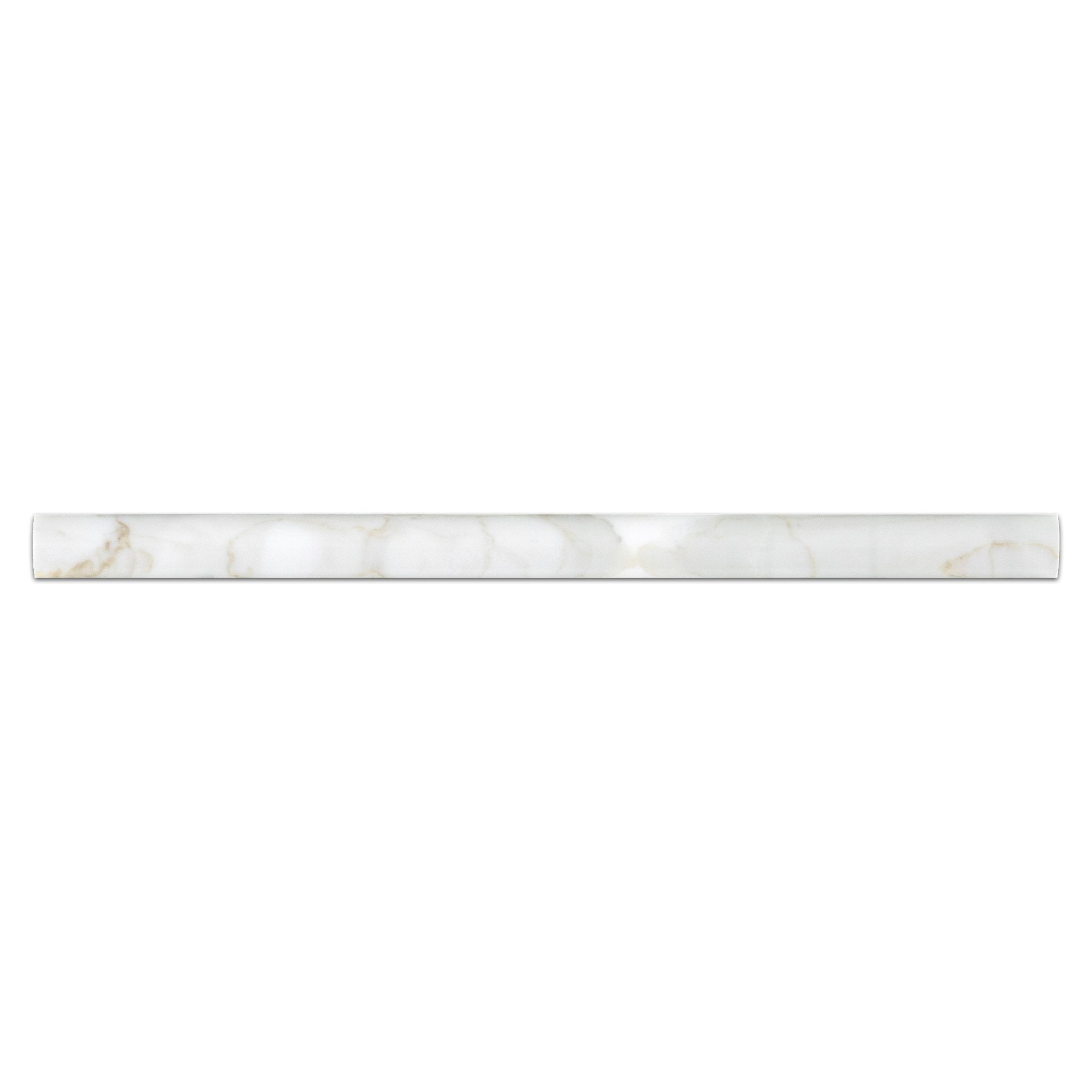 Elon Calacatta Gold Marble Pencil 0.75x12x0.75 Polished Tile - Surface Group International