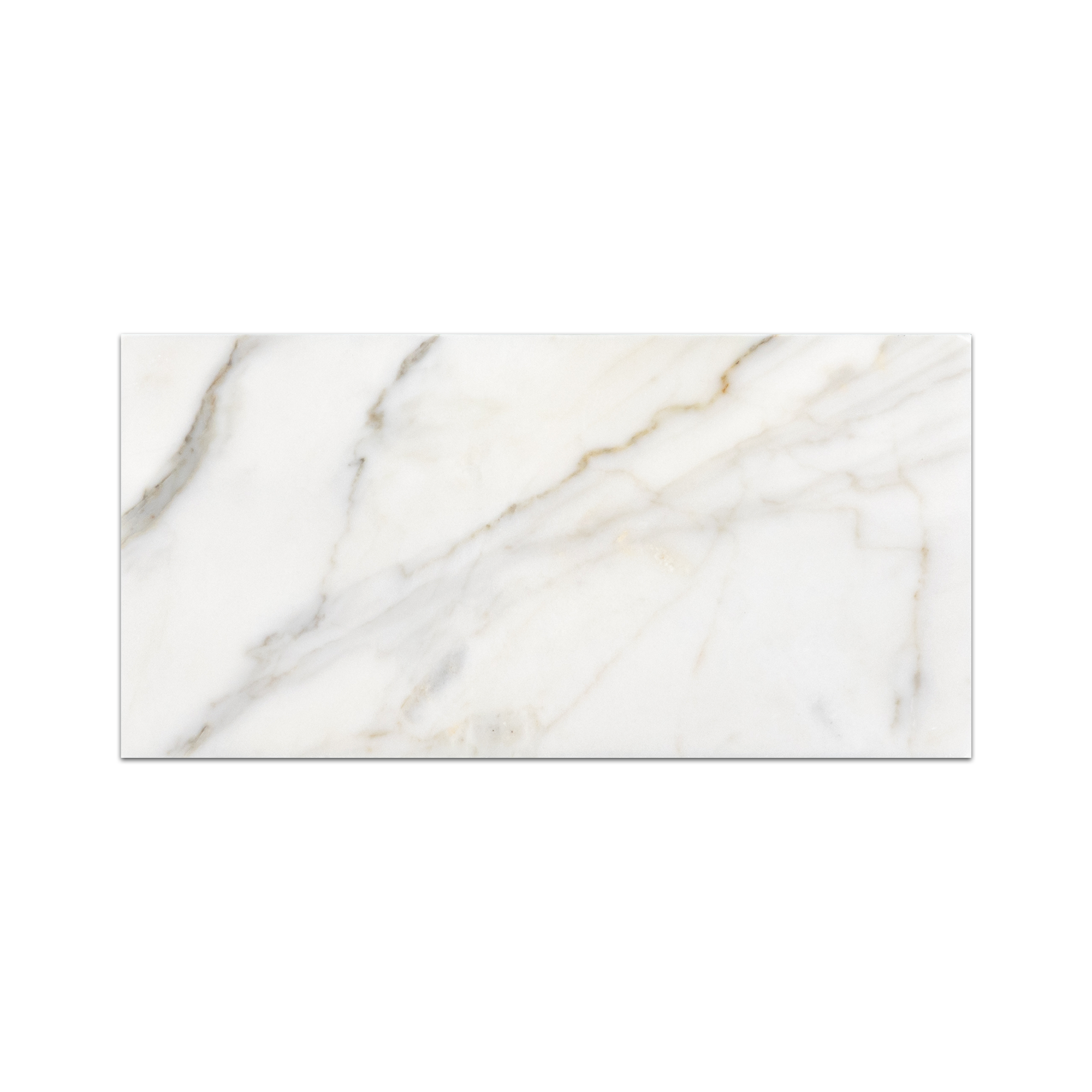 Elon Calacatta Gold Marble Rectangle Field Tile 6x12x0.375 Polished - AM9083P Surface Group International Product